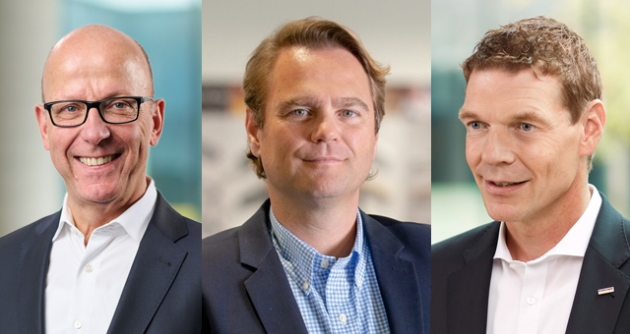 Fälscher und Fakeshops im Visier - v.l.: Dr. Jochen Volkmer (BMW), Niklas Kölnner (Wenko) und Christian May (Kärcher) - Quelle: Kärcher; Wenko-Wenselaar; Rainer Haeckl
